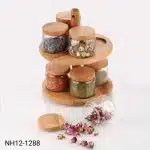 سرویس ادویه‌ 2 طبقه گردان نیوهوم مدل NH12-1288 - Image 3