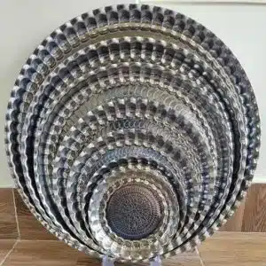 سینی استیل لب کنگره ای 1 photo 2025 09 15 08 31 17