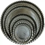 سینی استیل لب کنگره ای - Image 5