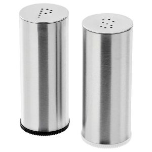 plats salt pepper shaker set of 2 stainless steel ikea mall 1 1 1