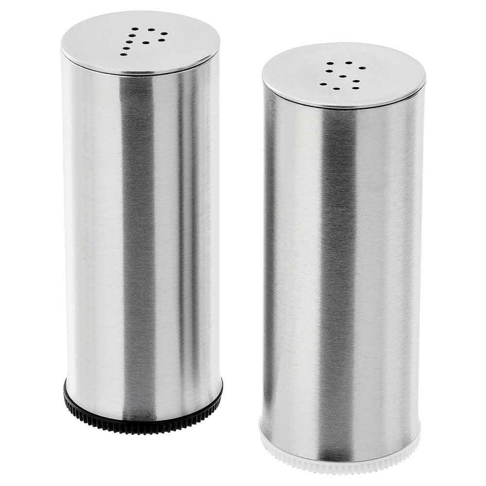 plats-salt-pepper-shaker-set-of-2-stainless-steel-ikea-mall-1-1-1 نمکدان و فلفل پاش استیل ایکیا مدل PLATS - Image 1