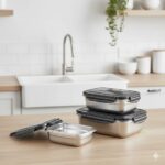 ظرف غذا لانچ باکس 3تکه یونیک جرمنی KL-19194 - Image 2