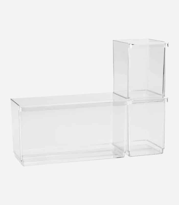 ست-۳-تایی-باکس-ذخیره-سازی-یخچالی-ایکیا-مدل-klippkaktus ست 3 تایی باکس ذخیره سازی یخچالی ایکیا مدل KLIPPKAKTUS - Image 1