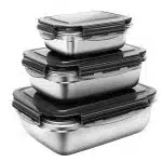 ظرف غذا لانچ باکس 3تکه یونیک جرمنی KL-19194 - Image 3