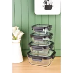 ظرف فریزری 4 تک پیرکس در چفتی مربع یونیک 1402