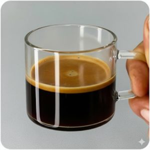 فنجان اسپرسو خوری ساده پیرکس