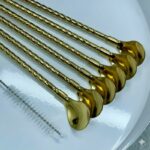 نی شربت استیل مدل پیچ بسته 6 عددی - Image 6