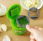 سیر خردکن دستی سبز 2 تیغه Garlic chopper - Image 4