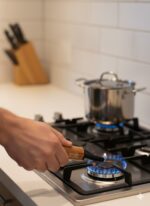 فندک آشپزخانه بلند ICQ طرح چوبی - Image 3