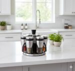 ست جا ادویه 6 پارچه پارس بلور مدل کد 1004