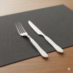 کارد و چنگال MTG اشکی دسته کریستال