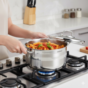 قابلمه استیل سایز 18 مدل Astra2 A2022 کرکماز 1 Gemini Generated Image 41bq2941bq2941bq