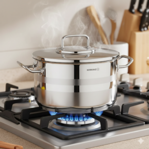 قابلمه استیل سایز 28 مدل Astra2 A2027 کرکماز 1 Gemini Generated Image ewr4cnewr4cnewr4