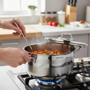 قابلمه استیل سایز 20 مدل Astra2 A2023 کرکماز 1 Gemini Generated Image id3hyfid3hyfid3h