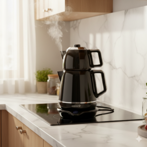 چای ساز مشکی مدل Caytema A331 کرکماز 1 Gemini Generated Image r9kct2r9kct2r9kc 1