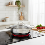 تابه استیل سایز 24 مدل Perla A1658 کرکماز - Image 2