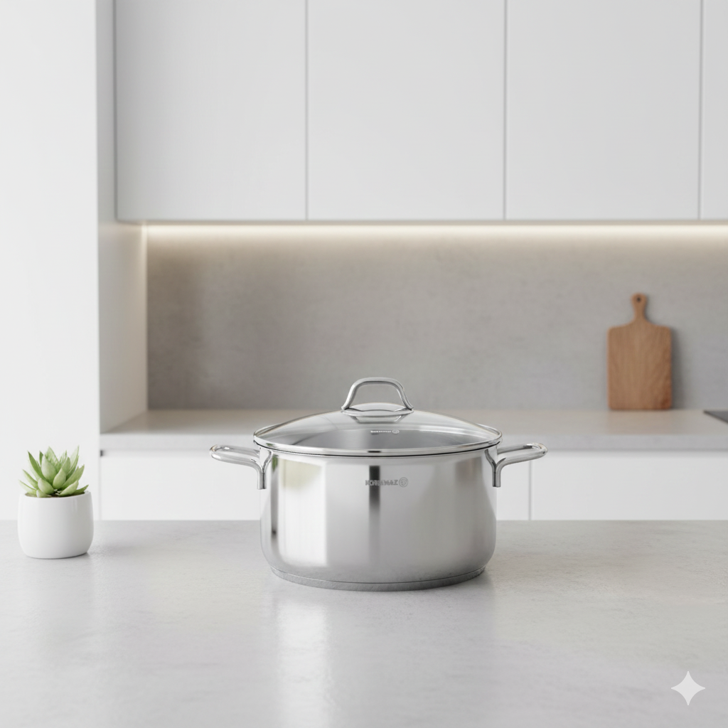 Gemini_Generated_Image_z2yyfwz2yyfwz2yy قابلمه تک سایز 24 کرکماز مدل PERLA A1657 - Image 1