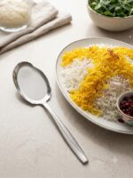 کفگیر برنج ماینز استیل وکیوم (اقتصادی و سبک) - Image 2