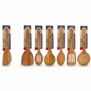 سرویس 7 پارچه کفگیر ملاقه چوبی یونیک UN-1112