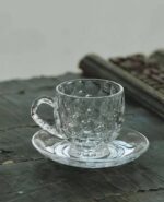 ست فنجان ونعلبکی دلی گلس کد ۴۰۵ - تصویر 2