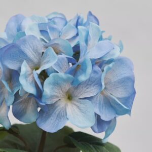 شاخه گل آبی ادریسی ایکیا مدل SMYCKA سایز ۵۵ سانتی متری - تصویر 2
