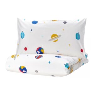 روتختی کودک ایکیا مدل BARNDRÖM سایز 110x125 طرح فضا