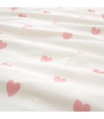 روتختی ایکیا مدل BARNDRÖM طرح قلب سایز 150x200 - تصویر 6