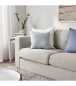 کوسن توپر ایکیا مدل KÄRLEKSGRÄS سایز 40x40 آبی روشن - تصویر 3