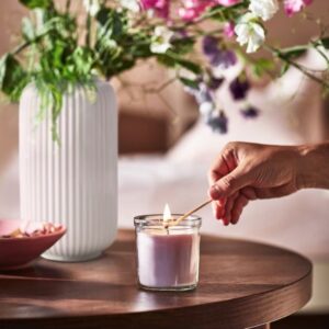 شمع معطر ایکیا مدل JÄMNMOD - تصویر 2