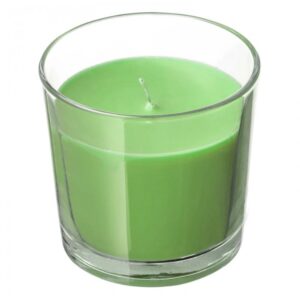 شمع معطر ایکیا مدل SINNLIG رایحه سیب و گلابی
