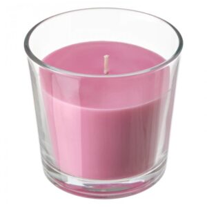 شمع معطر ایکیا مدل SINNLIG سایز ۹ سانتی متری