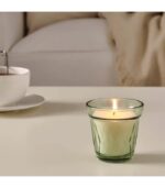شمع معطر ایکیا مدل VALDOFT رایحه شبنم و گیاه - تصویر 2