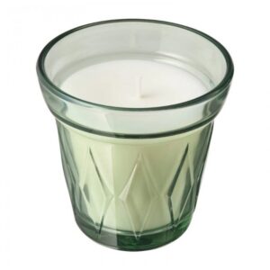 شمع معطر ایکیا مدل VALDOFT رایحه شبنم و گیاه