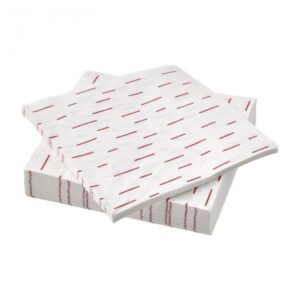 دستمال سفره ایکیا مدل SNÖKRABBA سایز33x33