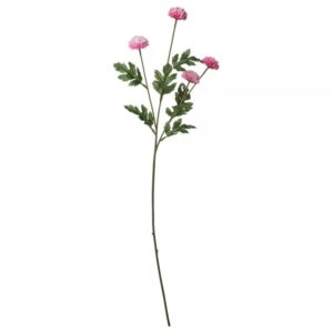 شاخه گل داوودی صورتی ایکیا مدل SMYCKA