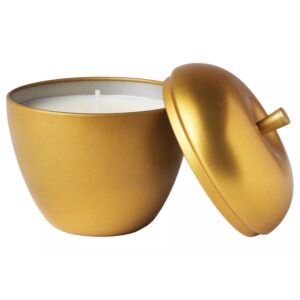 شمع معطر ایکیا مدل VINTERFINT طلایی - تصویر 2