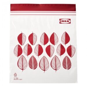 زیپ کیپ ۲۵ تایی ایکیا مدل ISTAD حجم ۱ لیتری