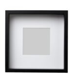 قاب عکس ایکیا مدل SANNAHED مشکی سایز 25x25