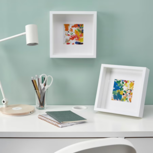 قاب عکس ایکیا مدل SANNAHED رنگ سفید سایز 25x25 - تصویر 2