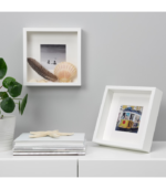 قاب عکس ایکیا مدل SANNAHED رنگ سفید سایز 25x25 - تصویر 4