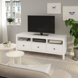 میز تلوزیون ایکیا مدل HEMNES رنگ سفید - تصویر 2