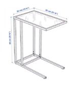 میز لپ تاپ ایکیا مدل VITTSJÖ - تصویر 5