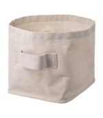 سبد پارچه ای آویز ایکیا مدل PURRPINGLA سایز 25x20x20 - تصویر 2