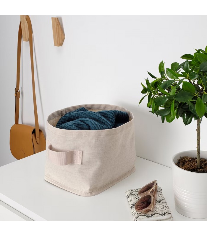 سبد پارچه ای آویز ایکیا مدل PURRPINGLA سایز 25x20x20 سبد پارچه ای آویز ایکیا مدل PURRPINGLA سایز 25x20x20