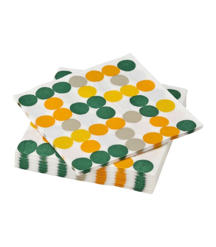 دستمال سفره ایکیا مدل BRÖGGAN سایز 33x33 دستمال سفره ایکیا مدل BRÖGGAN سایز 33x33