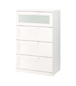 دراور 4 کشو ایکیا مدل BRIMNES سایز 78x46x124