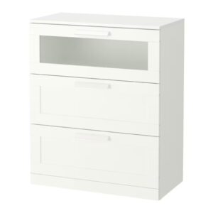 دراور 3 کشو ایکیا مدل BRIMNES سایز 78x95