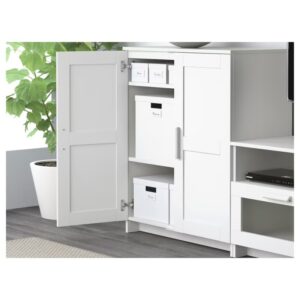 کمد ایکیا مدل BRIMNES سایز 78x95 - تصویر 2
