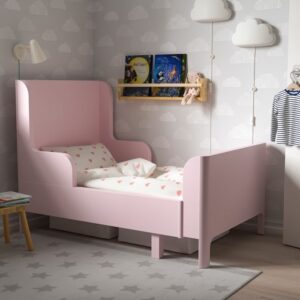 تختخواب کودک نوجوان قابل تنظیم ایکیا IKEA مدل BUSUNGE - تصویر 2