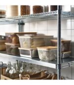 درب بامبو ظرف نگهدارنده ایکیا مدل IKEA 365+سایز32x21 - تصویر 3